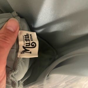 Worn once, professionally dry cleaned. No tears or stains. Like new condition